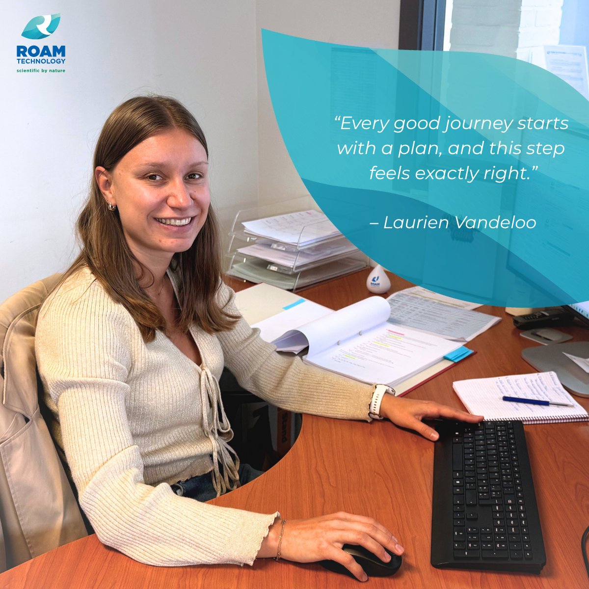 RoamTechnology's tweet image. We’re thrilled to introduce you to Laurien Vandeloo, our new Supply Planner and Logistics Coordinator! At Roam she’ll lead production planning and support order entry and freight booking. 
 
Welcome to the Roam Technology family, Laurien!
