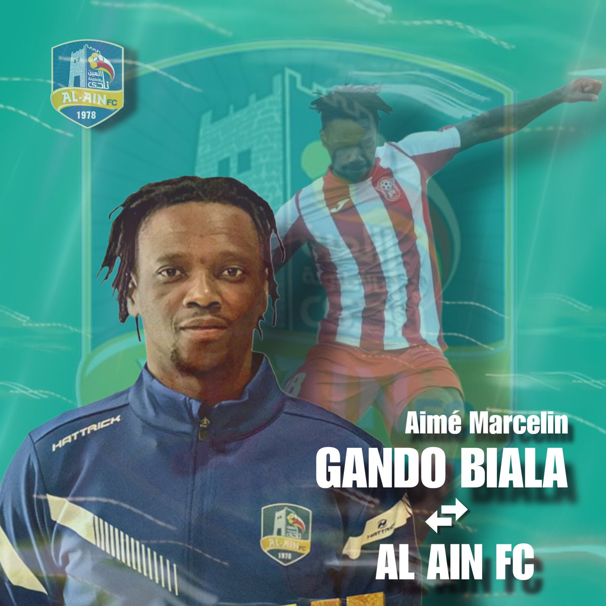 ProfundoSports's tweet photo. Aimé Marcelin Gando Bala moves to Al Ain FC in Saudi Arabia‘s First Division ⚽️👊🏾
Good luck in new challenge Marcelin 🙌🏾
#dealdone #alainfc #transfer #profundosports
@gandobiala97 @alain_ksa https://t.co/jgUwkDhDMN