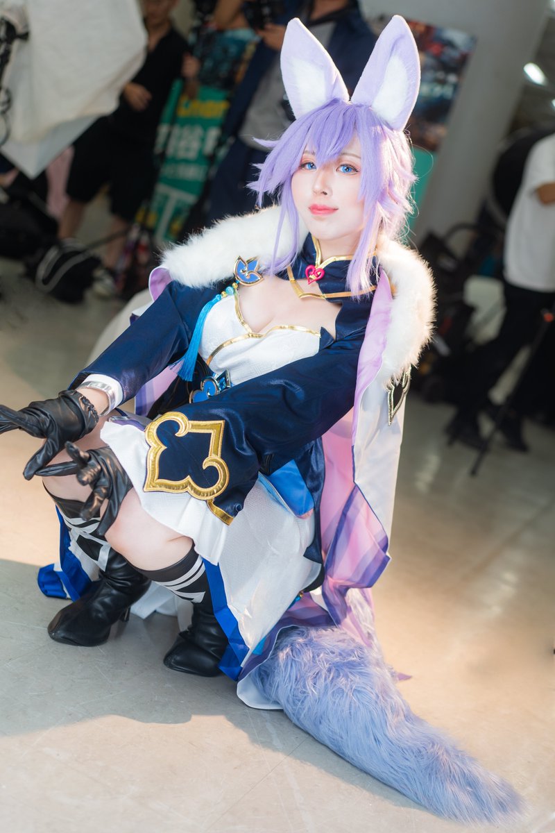 miou_usurai's tweet photo. 【cosplay/崩壊スターレイル】
·
白珠
·
photo:だいちゃんさん(@funky_sonic)
#HonkaiStarRail  #白珠 #Baiheng #アコスタ池袋 https://t.co/SKjCGDiuOT