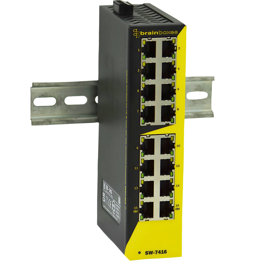 brainboxes_ltd's tweet image. 💪Meet your networking Hero: Brainboxes SW-7416
Perfect for robots, motion controllers &amp;amp; vision systems!

✔️Supports rapid data exchange
✔️Enables precise coordination &amp;amp; synchronisation
✔️Facilitates seamless communication

🔗brainboxes.com/product/indust…

#EthernetSwitch #16Port
