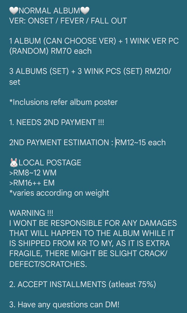 wontokgii's tweet photo. [MY PO GO] WONHO 1ST FULL ALBUM SYNDROME 
#PASARWONHO
💙Prices RM70~210
💙Installments accepted 
💙NEED 2ND PAYMENT 
💙Pls read the notes thoroughly! If there's any questions just DM~
💙Interested please DM!
More album details on reply https://t.co/aZqDY9P1cy
