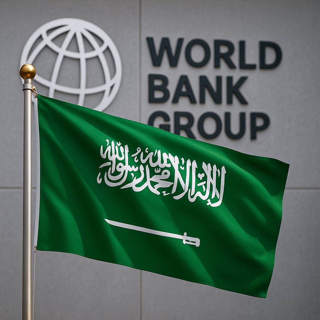 #خواتيم_الفخر 🇸🇦
حين يُدرّس #الاقتصاد ،لا يُدرَّس في دفاتر #المعونات.

بينما تُمسك بعض الدول أقلامها لتوقّع على “شروط” البقاء، تُمسك #السعودية_العظمى قلمها لتوقّع على “مواصفات” النمو العالمي.

في الوقت الذي يُراجع فيه #صندوق_النقد_الدولي جداول “السداد” مع دولٍ لا تملك قرارها