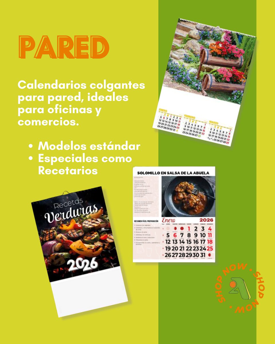 2APromociones's tweet photo. ¡Encarga tus #CalendariosPromocionales en @2APromociones !📆😉De sobremesa, pared, bolsillo, laminas.. ¡Elige el modelo q mejor se adapte a tu marca y personalízalo!🔝

Tu empresa presente los 365 días del año🧡💚

📆Catálogo #Calendarios➡️https://t.co/4XGvlRzMNd

#Leonesp https://t.co/64leB2J4Ur