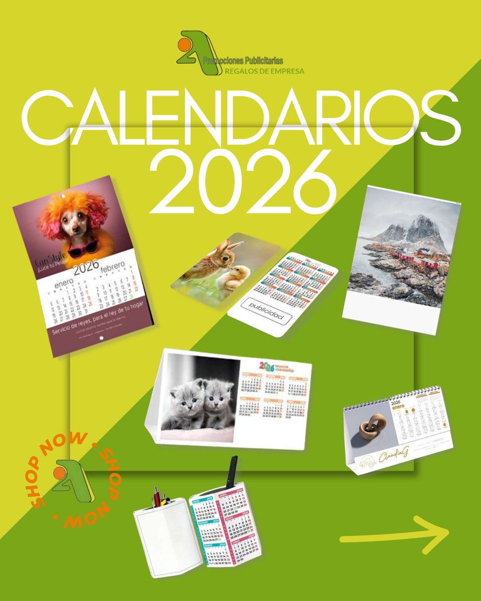 2APromociones's tweet photo. ¡Encarga tus #CalendariosPromocionales en @2APromociones !📆😉De sobremesa, pared, bolsillo, laminas.. ¡Elige el modelo q mejor se adapte a tu marca y personalízalo!🔝

Tu empresa presente los 365 días del año🧡💚

📆Catálogo #Calendarios➡️https://t.co/4XGvlRzMNd

#Leonesp https://t.co/64leB2J4Ur