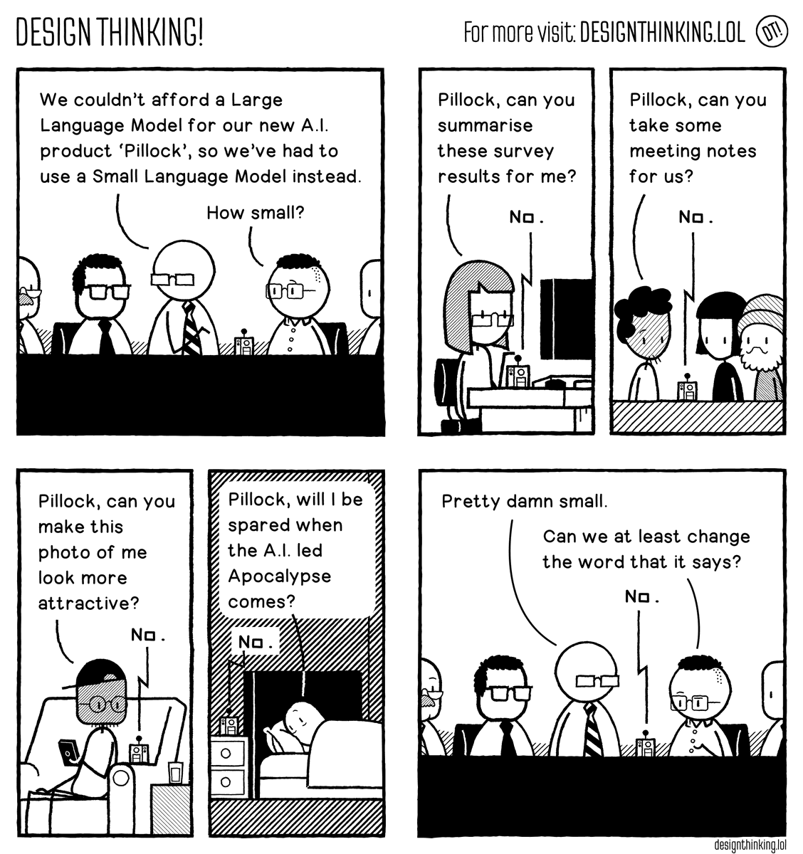 DESIGN THINKING! Comic tweet media