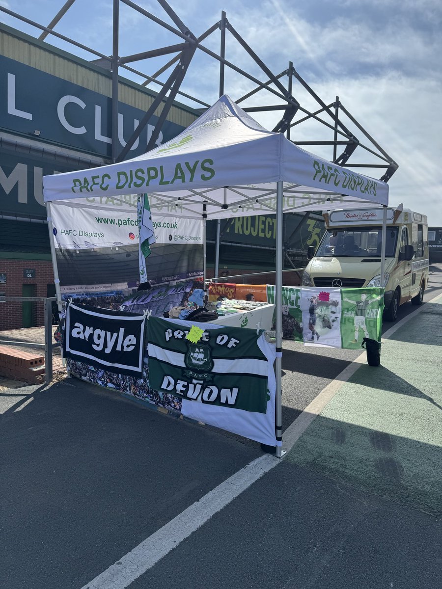 With storm Amy closing in today and tomorrow, it is highly likely we will not have the pop up shop set up tomorrow. 

HOWEVER 

You can visit our online shop and buy tome bits from there at pafcdisplays.co.uk/shop