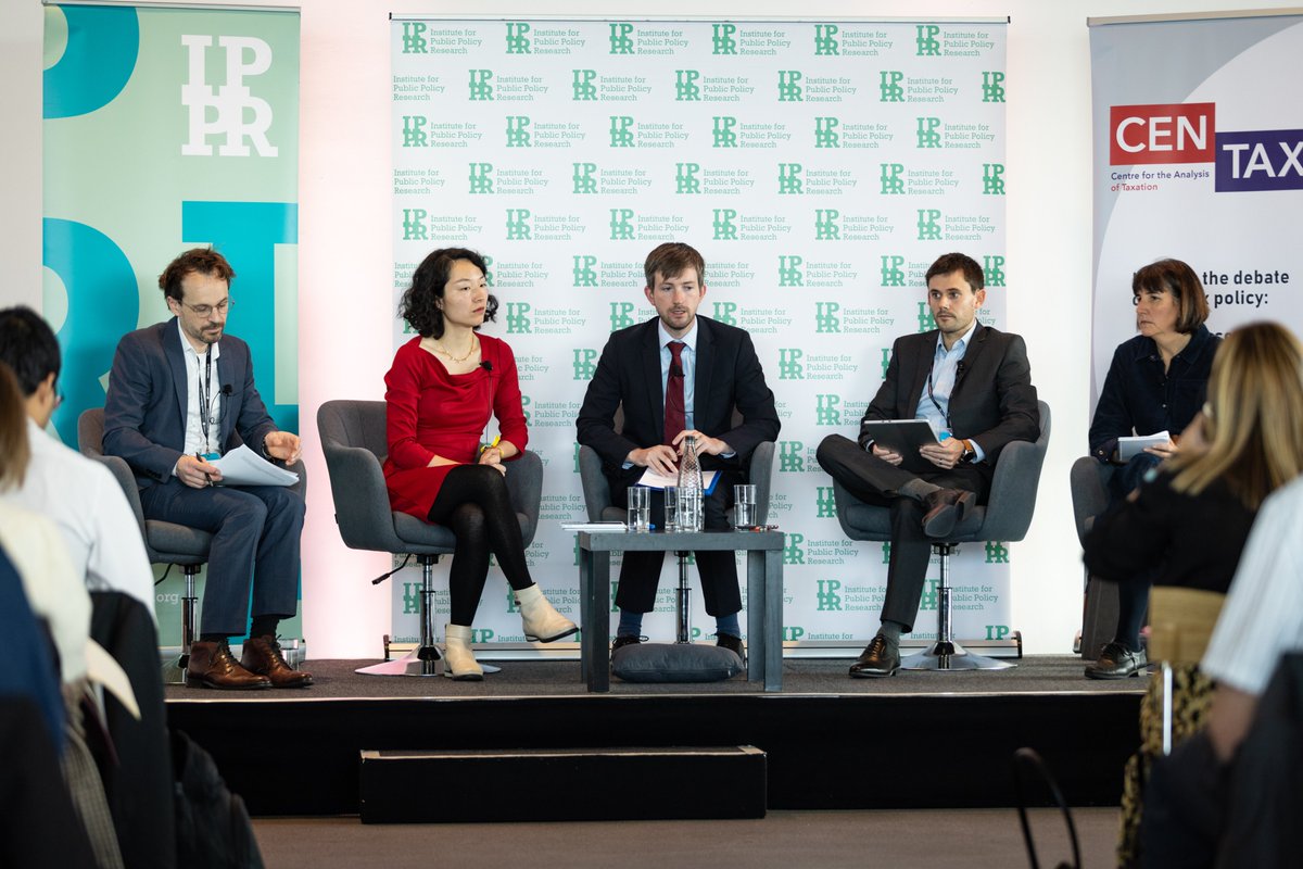 CenTaxUK's tweet photo. Thank you to everyone who came to our panel with @IPPR at #LPC25 this week!

Our Director @Summers_AD provided some good news: "the tax system is so badly designed that there are lots of opportunities to both raise revenue and increase economic efficiency." https://t.co/7izdCl0N39