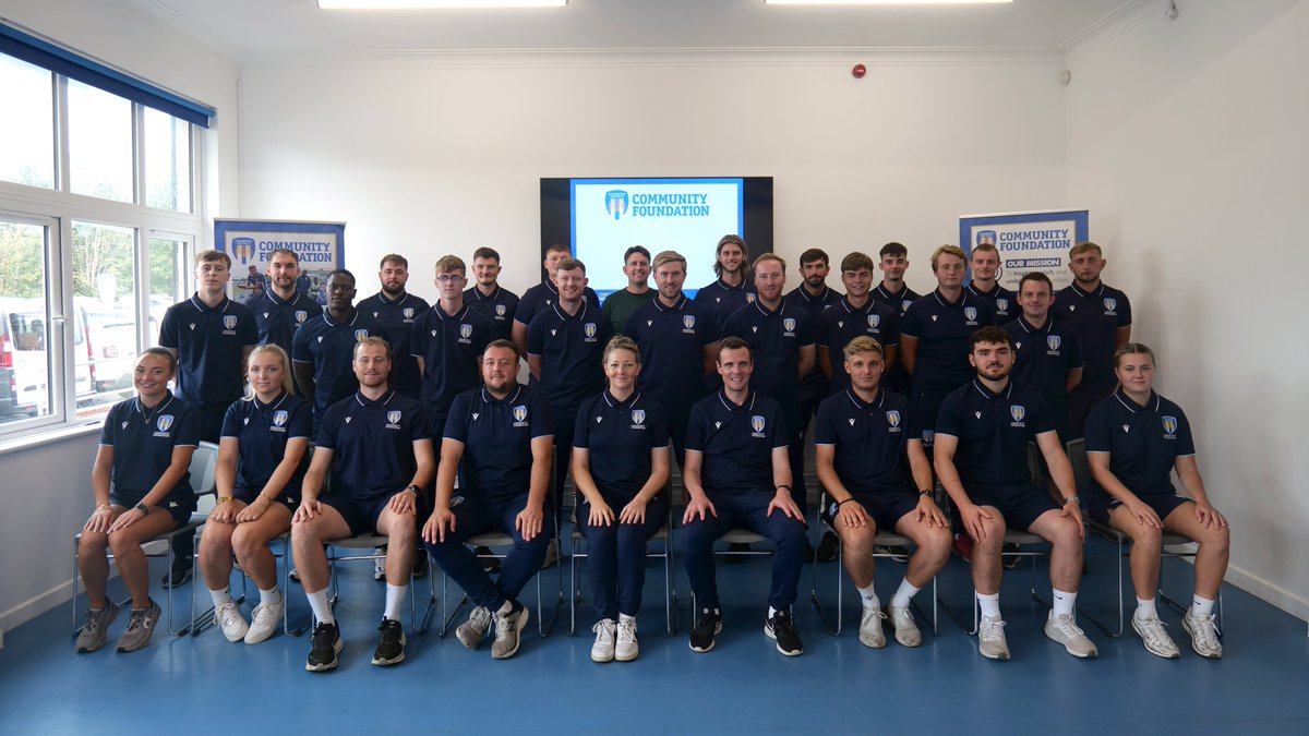 Colchester United Community Foundation (@colu_cf) on Twitter photo Meet the <a href="/ColU_CF/">Colchester United Community Foundation</a> team! 💙
This incredible group are out in the community week in, week out, rain, wind or shine, inspiring and enriching lives across North Essex.
Has one of our coaches made a difference? Give them a shout-out in the comments, they’d love to hear from you! 🗣️ Meet the <a href="/ColU_CF/">Colchester United Community Foundation</a> team! 💙
This incredible group are out in the community week in, week out, rain, wind or shine, inspiring and enriching lives across North Essex.
Has one of our coaches made a difference? Give them a shout-out in the comments, they’d love to hear from you! 🗣️