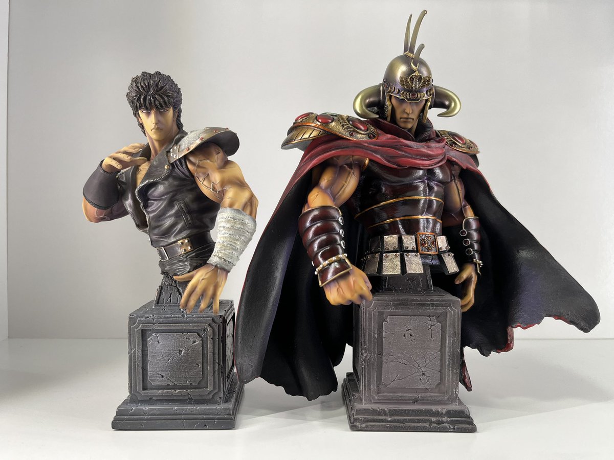 北斗の拳 胸像(開封して確認しました。) 海洋堂さんの胸像シリーズ開封しました✨ 「ウソみたいだろ。20年前の