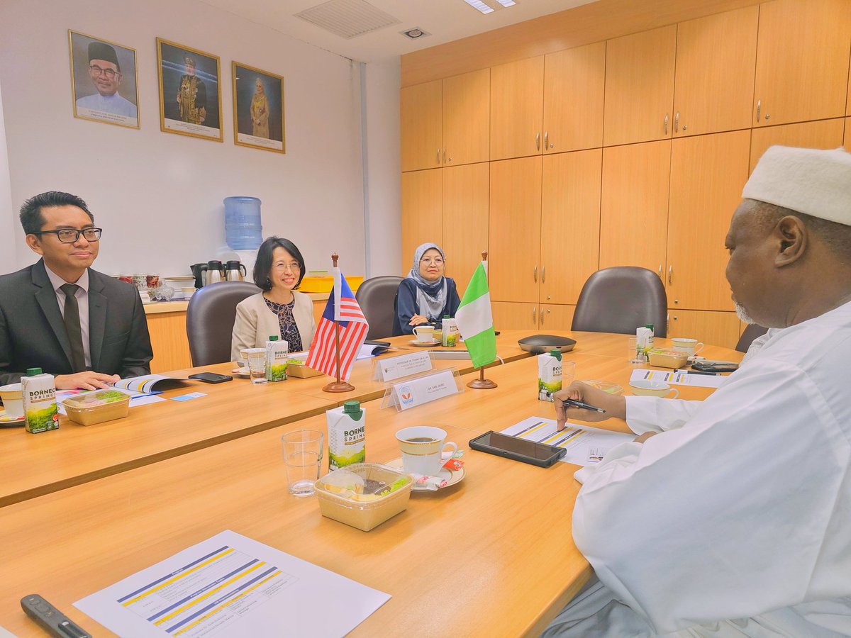 NEU Gombe meets with University of Malaya, Malaysia, to explore academic &amp; research collaboration. A step forward in building strong international partnerships! ✨ #NEUGombe #GlobalPartnership