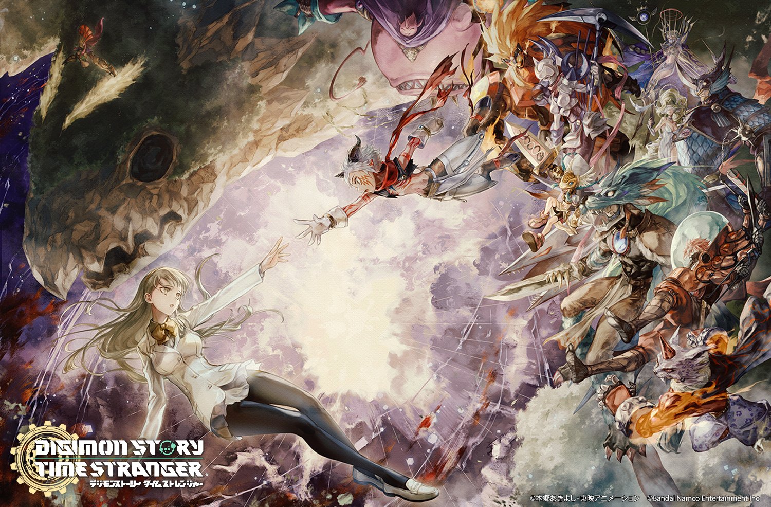 デジモンストーリータイムストレンジャー　オリジナルパブミラー プロモセット デジモンストーリータイムストレンジャー オリジナルパブミラー