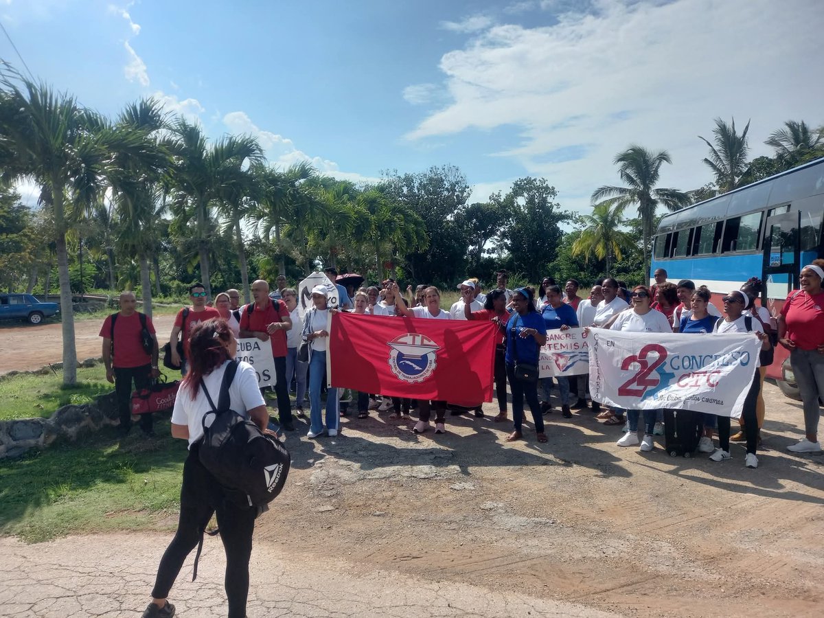 En #Artemisa Conferencia Provincial #22CongresoCTC por nuevos retos en aportes a la economía desde el funcionamiento sindical.
#PorCubaJuntosCreamos