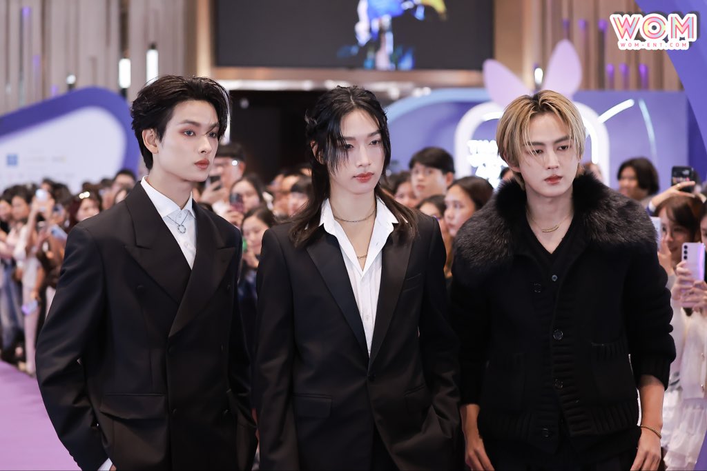 WOMENTERTAIN's tweet photo. " ขุนพล - ฮาร์ท - เน็กซ์ "  ร่วมงาน " Thailand Influencer Awards 2025 by Tellscore "

#TIA2025xBUS 
#ThailandInfluencerAwards2025 #TIA2025 #Tellscore #CreatorsOfChange
#ThailandInfluencer
#BUSbecauseofyouishine
#KHUNPOL #HEARTchuthiwat #NEXnattakit https://t.co/DIIJyZhpru
