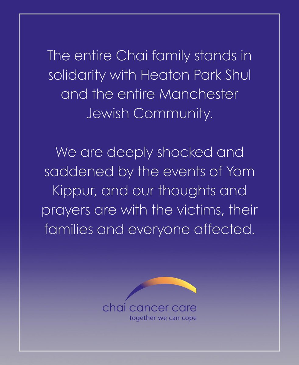 Chai Cancer Care tweet media