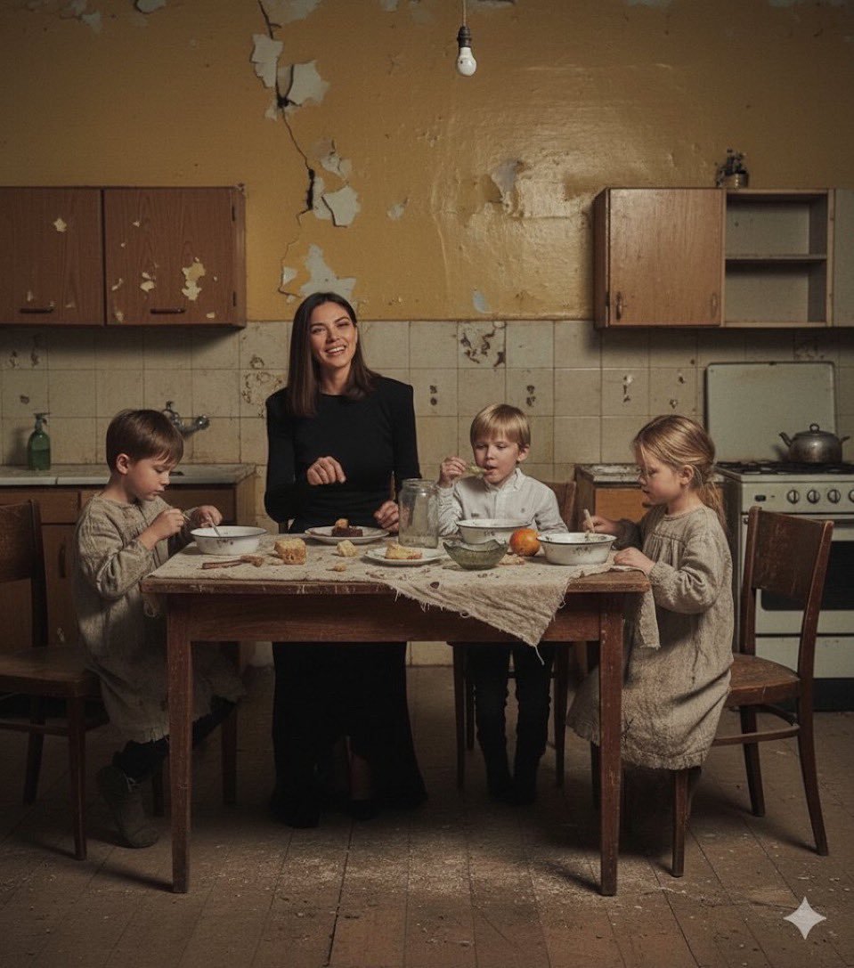 "Mum, how did we get so poor?"

"Your father never changed his unit of account from fiat to Bitcoin."