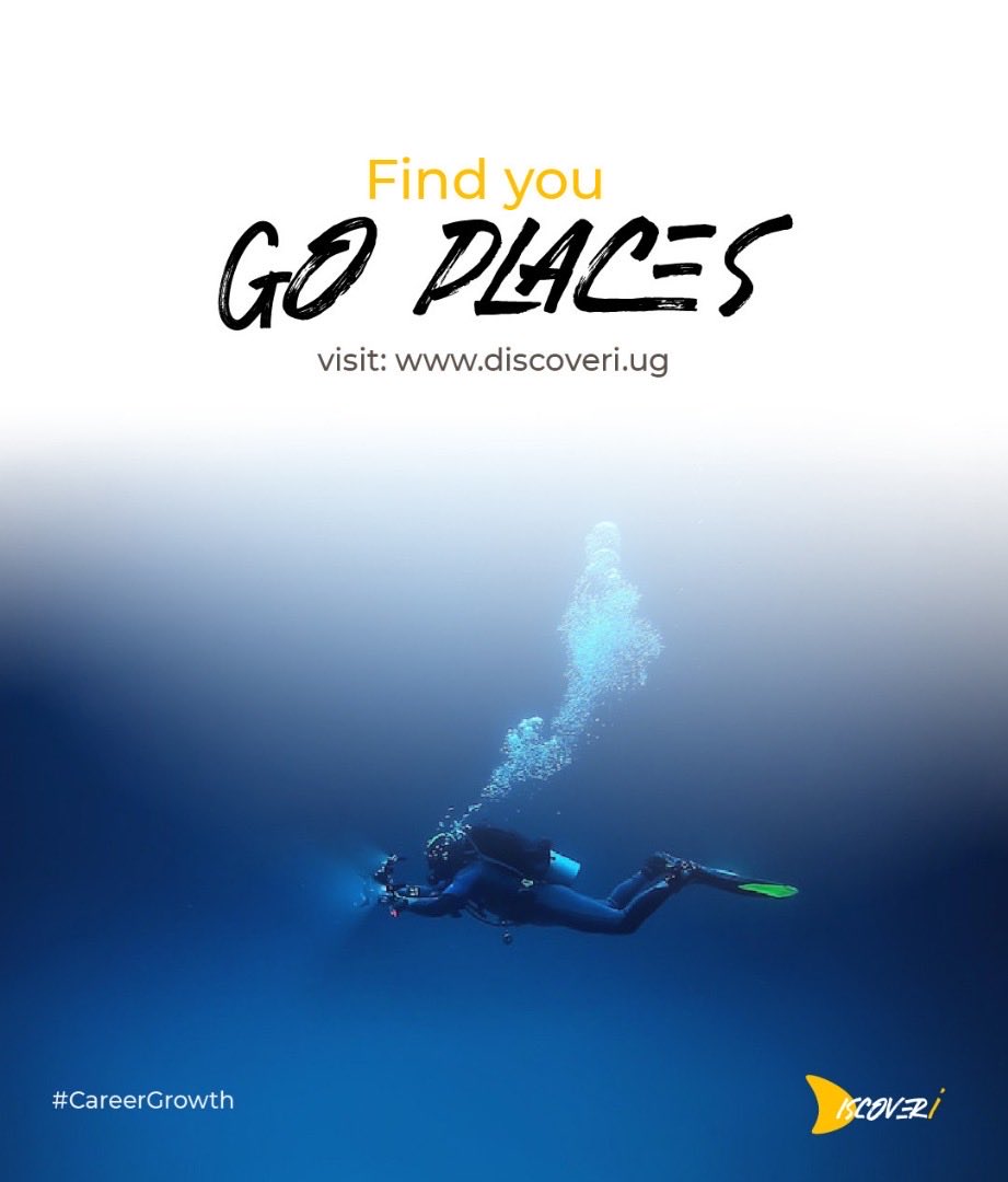 Find You, Go Places. Every step in your career journey is a chance to uncover new opportunities. Explore the possibilities, and watch your professional growth soar. Visit: discoveri.ug to start.