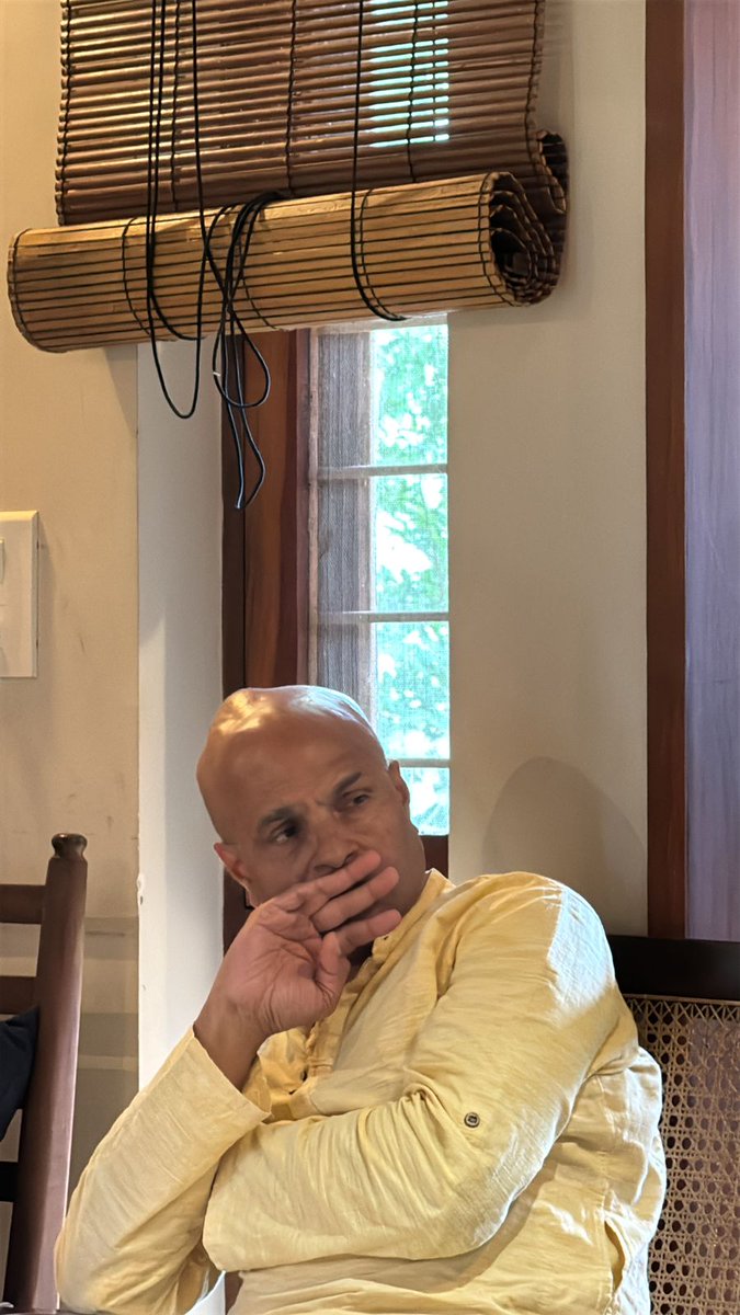 IndicaOrg's tweet image. Dr. Aseem Srivastava - Renowned Author, Economist, Philosopher, Ecosophy Expert

at the 14th #INDICA #IKS #MetaRetreat on

Reclaiming #Sustainability as a Way of Being

His book 'The Grammar of Greed' is fine poetry in prose and a treatize on #Modernity and #Sustainability.