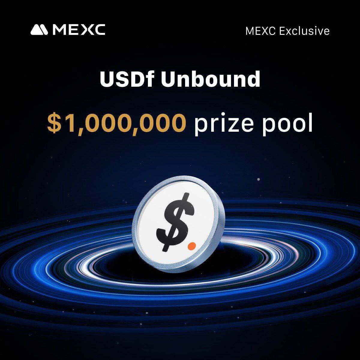 kryptoscriptx's tweet image. USDf Unbound now live on MEXC!
Celebrate with @FalconStable 🦅
— 0 fees on $USDf / $FF
— 200% APR staking $USDf
— 150,000 $USDT in trading rewards
— 50,000 $USDf + 50,000 $USDT for newcomers
Join here: mexc.com/campaigns/falc…