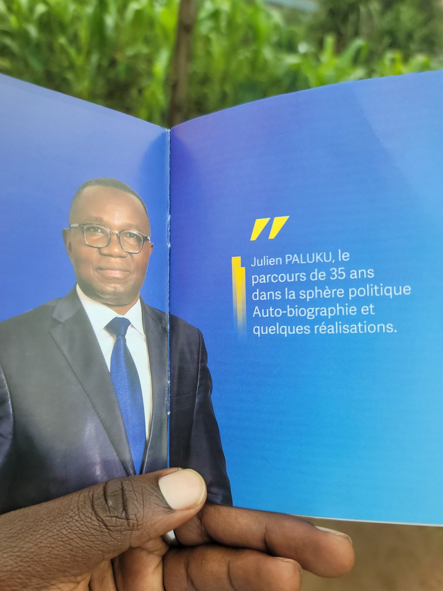 Asaph LITIMIRE AGAPE (@asaphlit) on Twitter photo "Pour commencer, il faut commencer", Julien Paluku Kahongya parle de son parcours de 35ans dans la sphère politique. Un livret auto-biographique déjà disponible. Homme politique, politologue et écrivain congolais, source de motivation pour l'actuelle génération. <a href="/julienpalukucom/">JULIEN PALUKU</a> "Pour commencer, il faut commencer", Julien Paluku Kahongya parle de son parcours de 35ans dans la sphère politique. Un livret auto-biographique déjà disponible. Homme politique, politologue et écrivain congolais, source de motivation pour l'actuelle génération. <a href="/julienpalukucom/">JULIEN PALUKU</a>