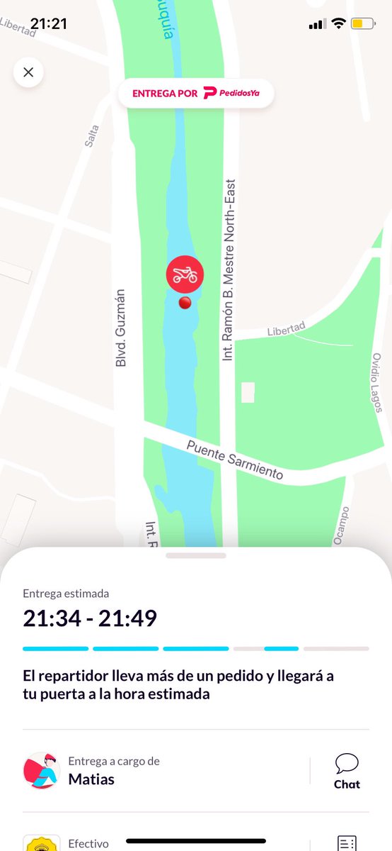 Espero que Matías esté bien