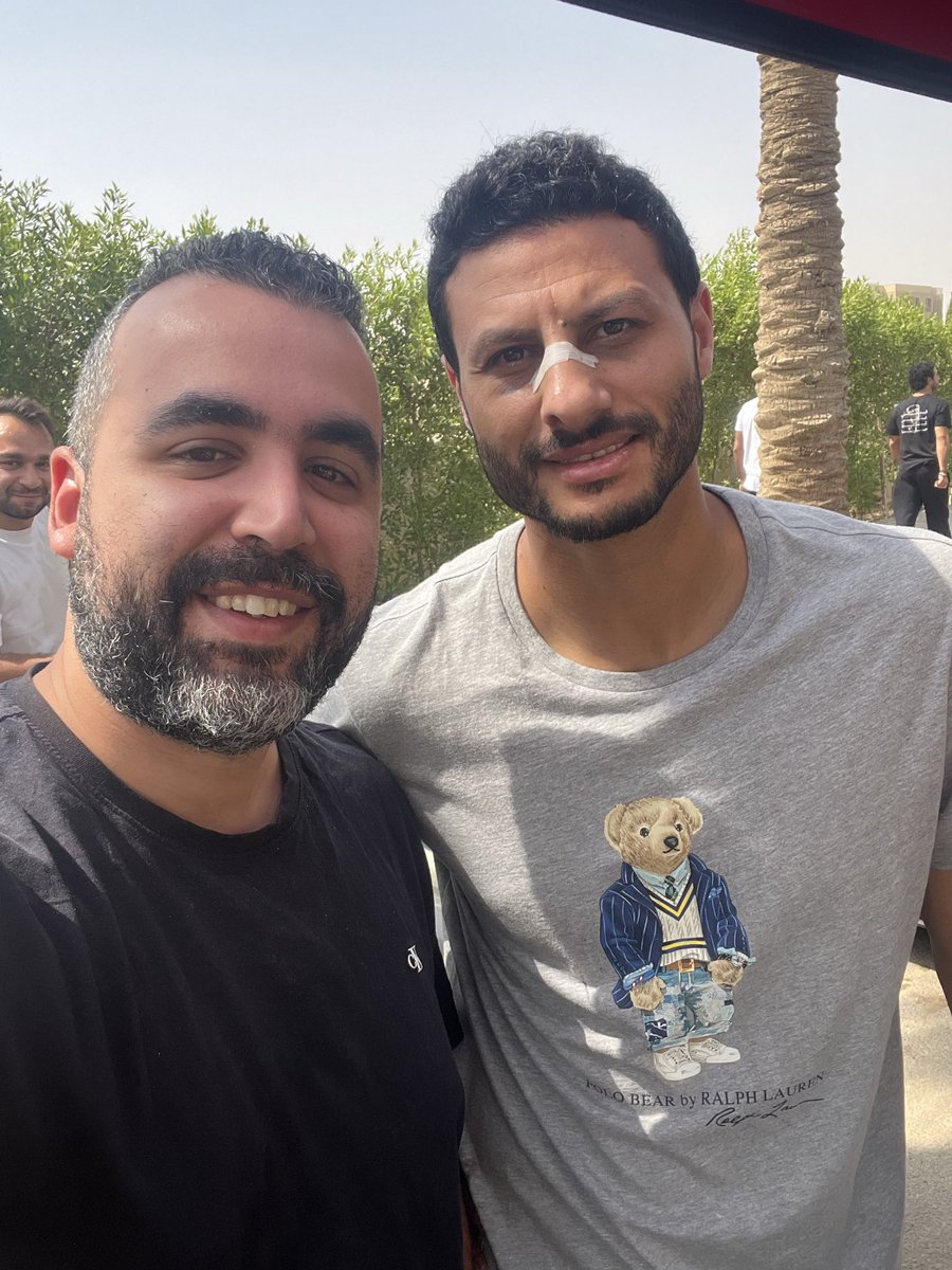 TheOmarShaker's tweet image. مع اخويا وحبيبي وجاري محمد الشناوي ❤️