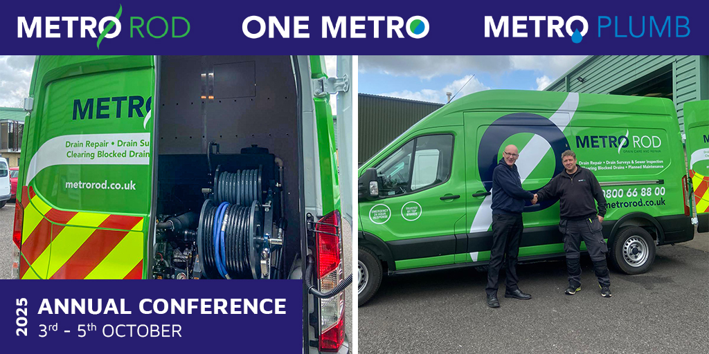 We’re looking forward to attending the Metro Rod Conference 2025 at Celtic Manor in Newport. Sales Manager Jon Woods will be on hand to showcase the newly redesigned 3-Series. Come and see it in action and say hello.

#AndyGuestJetters #MRMP2025 #sewercleaning #sewer