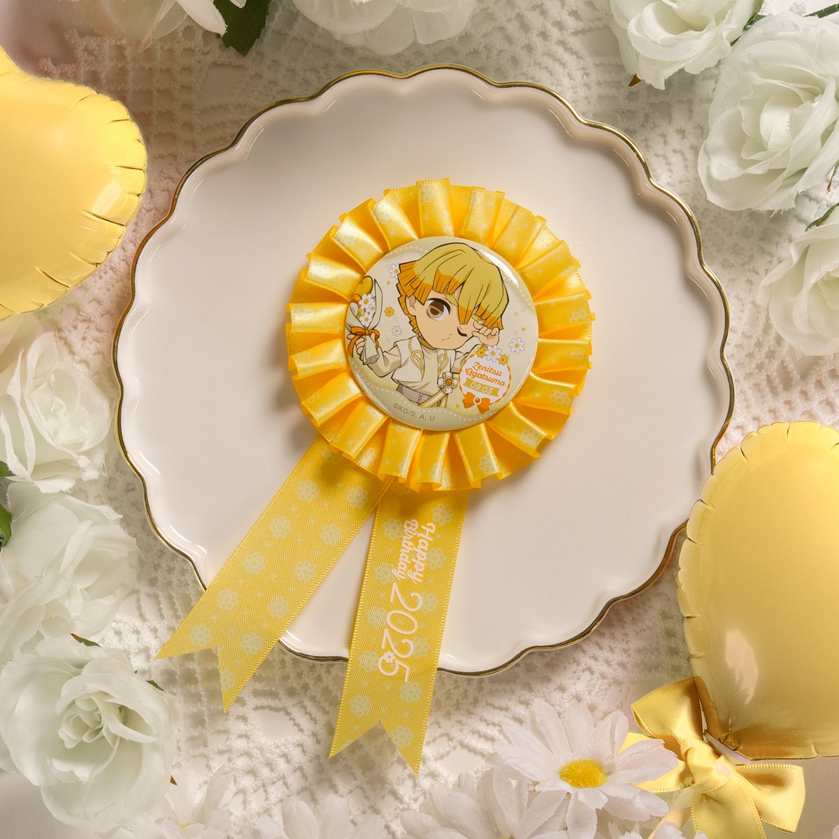 受注終了まであと3日】 我妻善逸誕生祭2025イベント描き下ろしイラスト