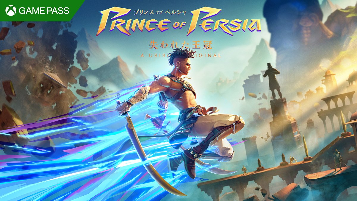 『プリンス オブ ペルシャ 失われた王冠』がXbox Gamepassに登場！
xbox.com/ja-jp/games/st…

唯一無二のアクションゲームをお楽しみください🔮