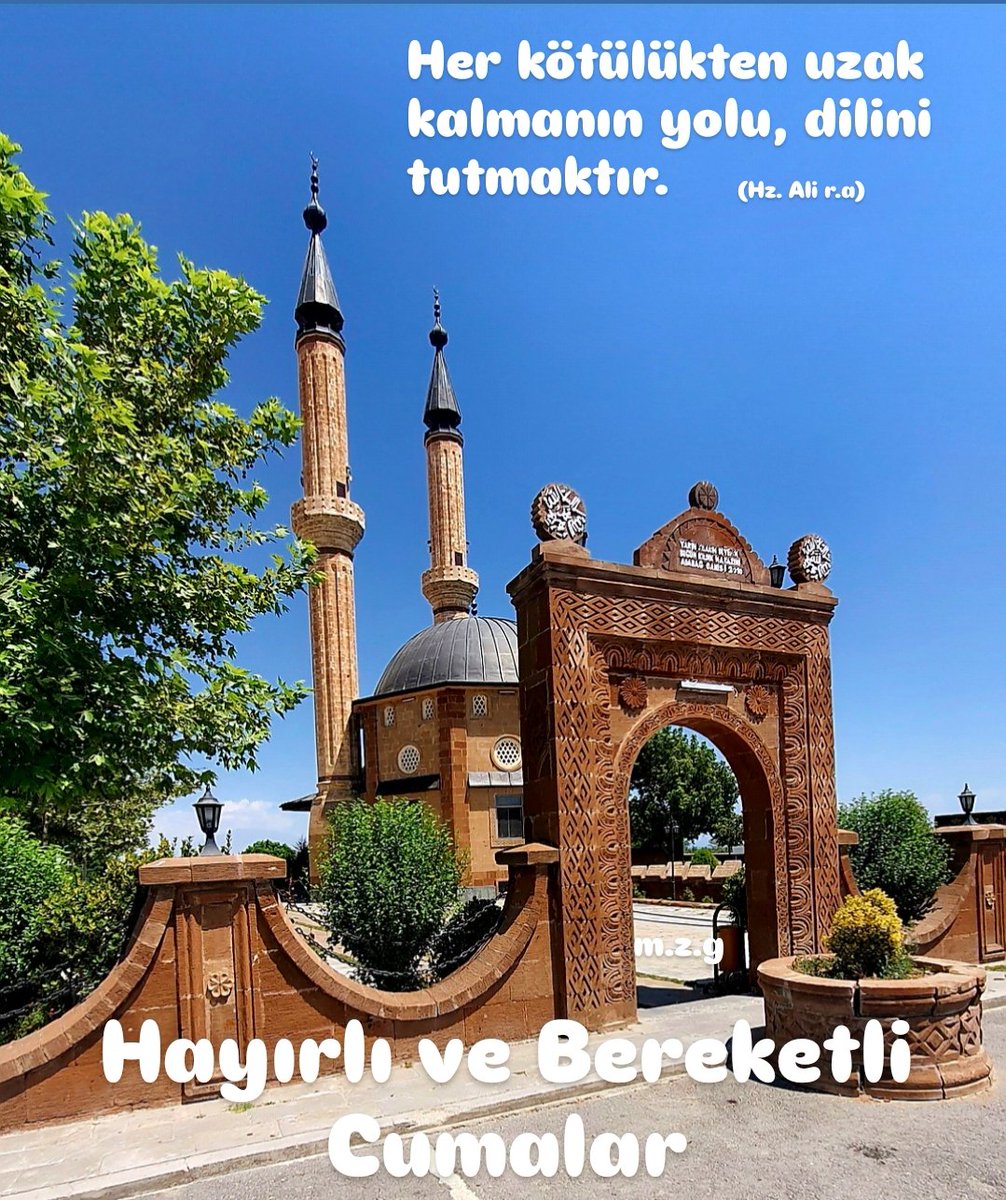 Her kötülükten uzak kalmanın yolu, dilini tutmaktır.

(Hz.Ali-R.A)

Cumanız Mübarek Olsun