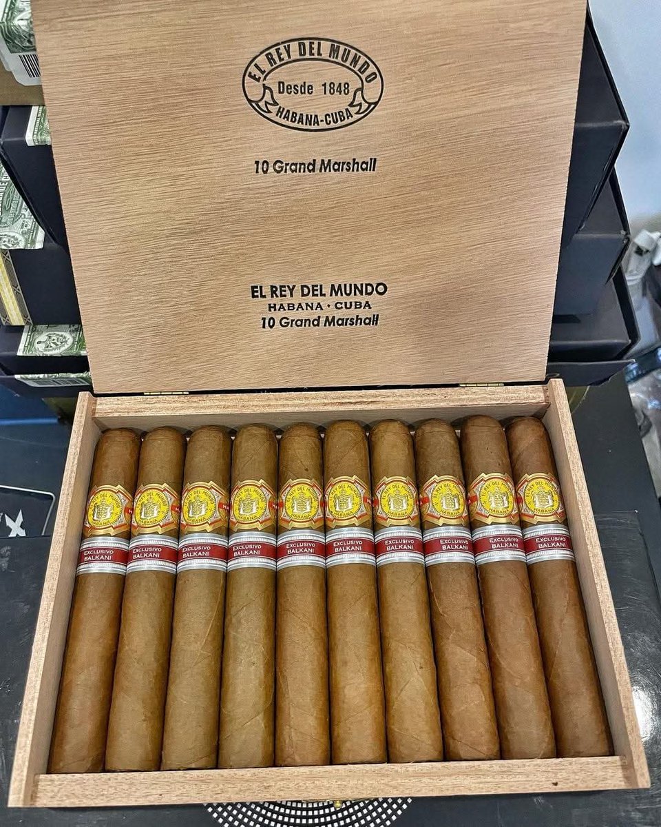 aficionadohub's tweet photo. The El Rey del Mundo Grand Marshall is the Cigar chosen by Kaliman Caribe (Official Habanos distributor for 12 countries in the Balkans) as the Regional Edition cigar for its market in 2020. https://t.co/zWhPbxWonM