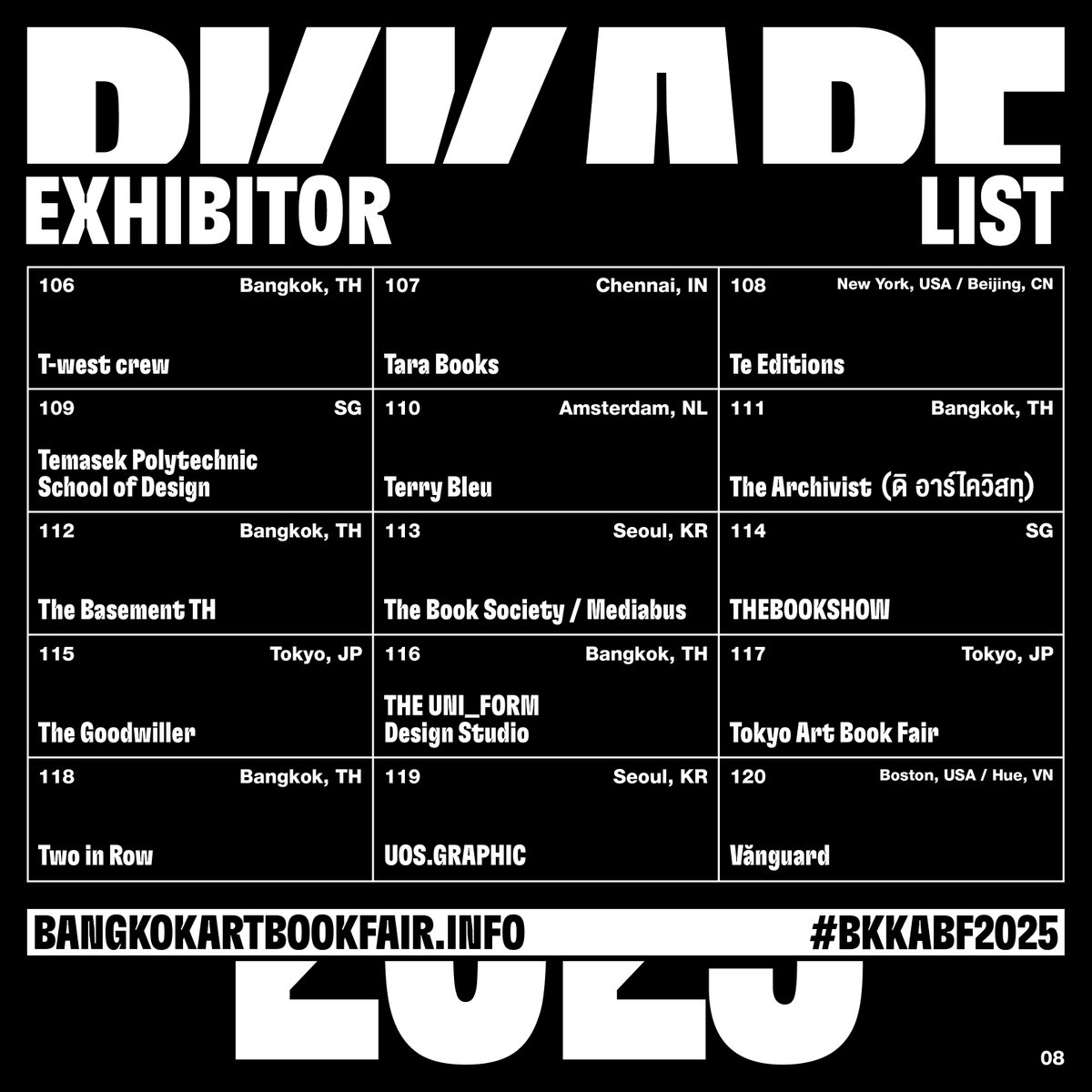 Bangkok Art Book Fair tweet media