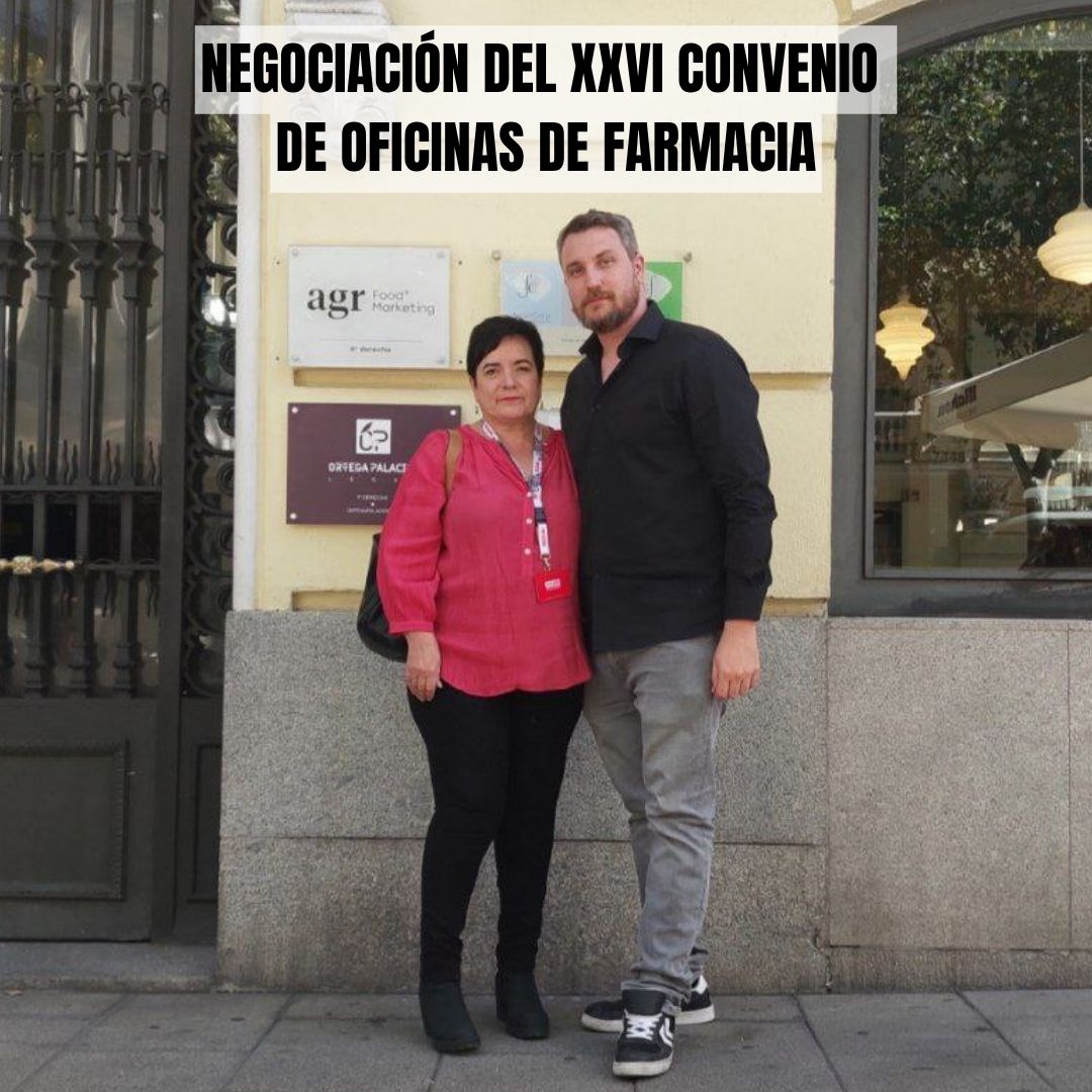 💊 En el día de ayer hemos celebrado una nueva reunión para la negociación del XXVI Convenio de Oficinas de Farmacia.

👉 Concluimos la primera revisión del convenio anterior y avanzamos hacia una fase clave en el proceso negociador.

#CambiarLasCosas