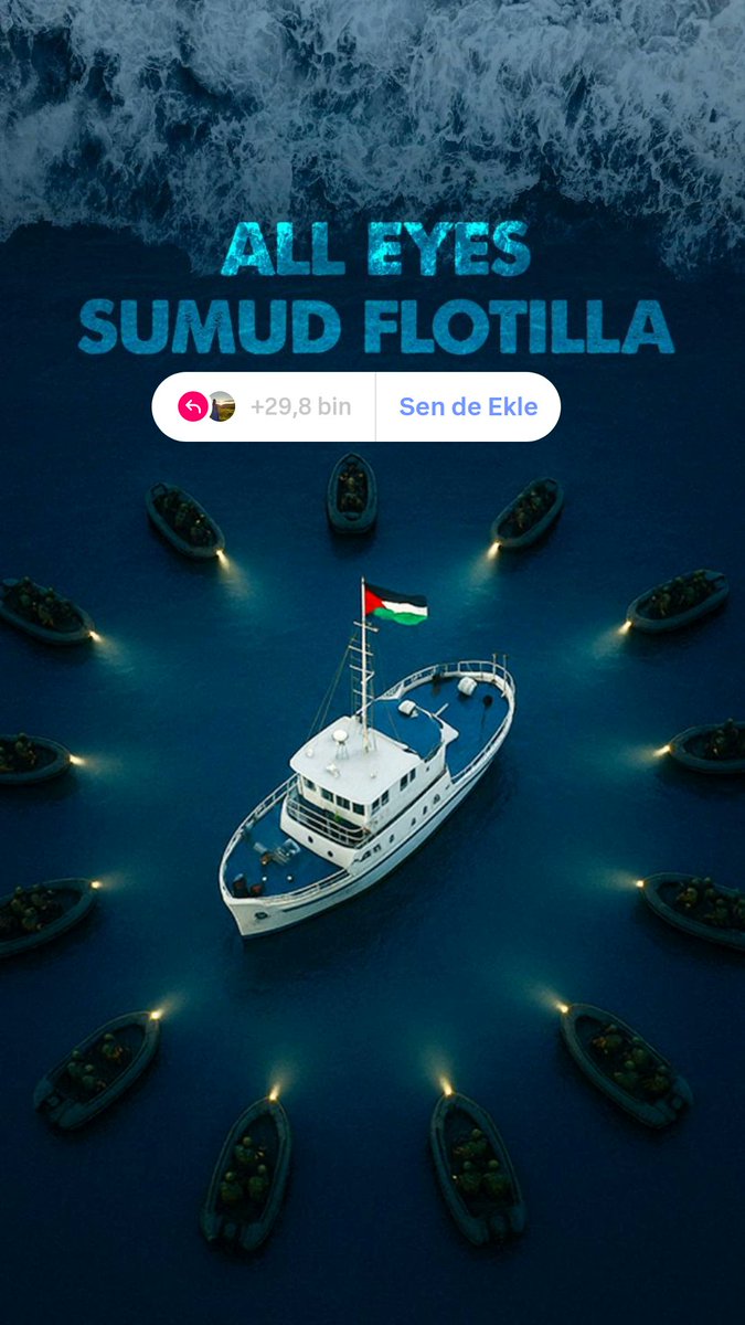 _bahadirbasak's tweet photo. SUMUD durdurulamadı aslında uyandırdığı vicdan ve çıkmasına vesile olduğu onca sesle hala yoluna devam ediyor. #SumudForGaza #FreePalestine #GlobalSumudFlotilla #Gaza https://t.co/sKynW9EHqt