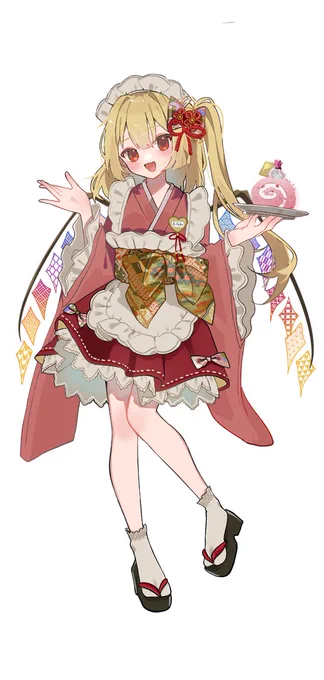 和風メイドフラン
