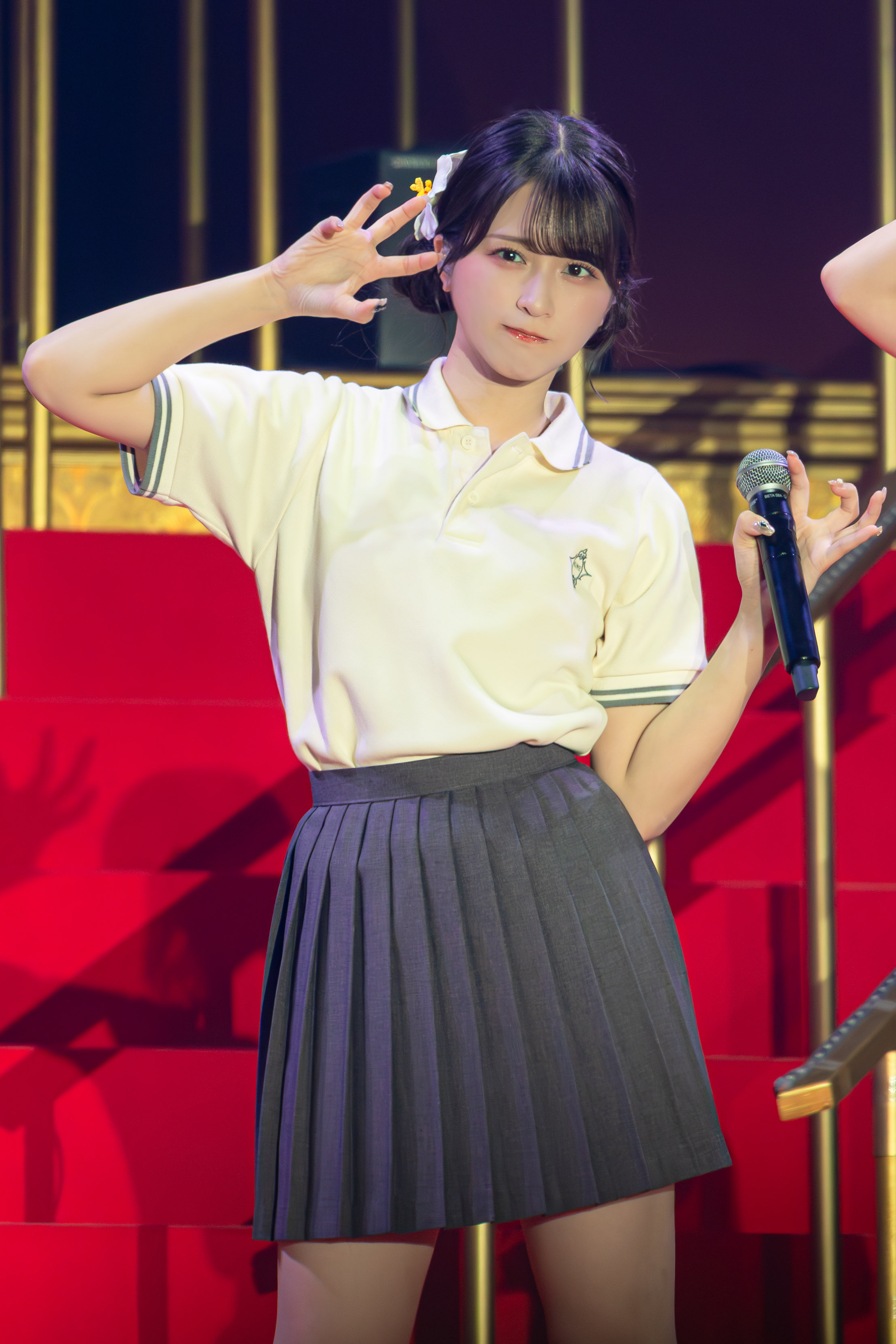 ＝LOVE 8周年ツアー 佐々木舞香 個別ポロシャツ イコラブ 8周年ツアー ポロシャツ 佐々木舞香 ＝LOVE フリー