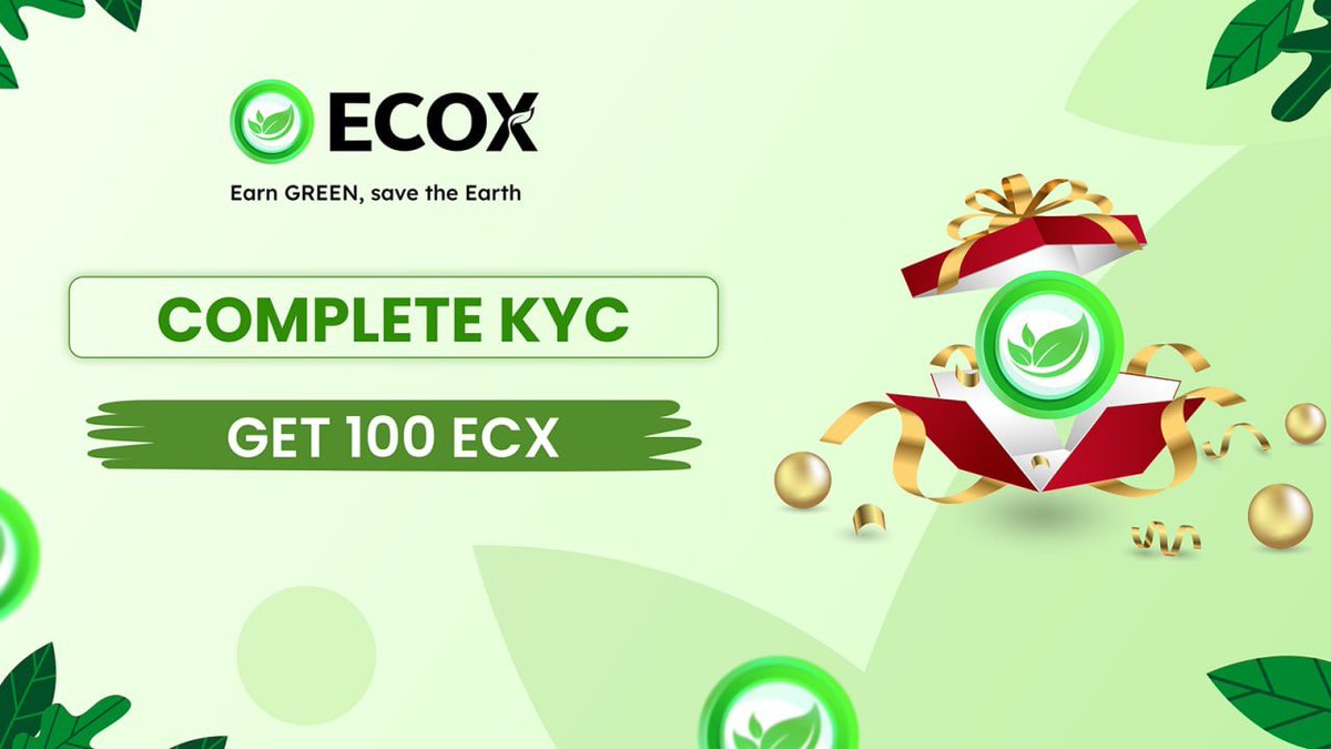 Complete KYC - Get 100 ECX

We’re always looking for ways to make our community stronger, and now it’s time to welcome more pioneers to join us.

🥂 Special Reward for Newcomers: 

• Complete your KYC and instantly receive 100 ECX.

• Invite your friends to join and earn even