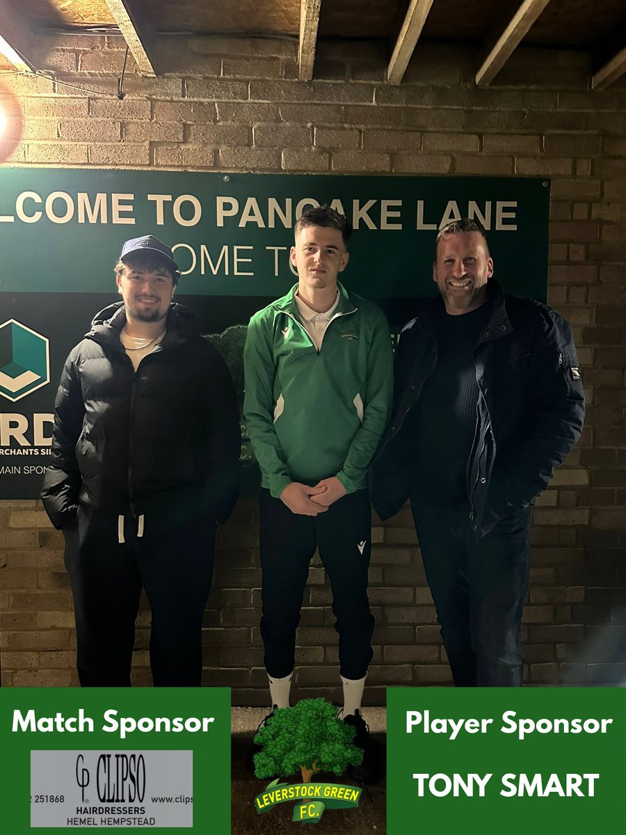 🚨Man Of The Match🚨

Tuesday’s man of the match was Joe McCarthy chosen by the match sponsor Clipso Hairdressers 

#UpTheLevy