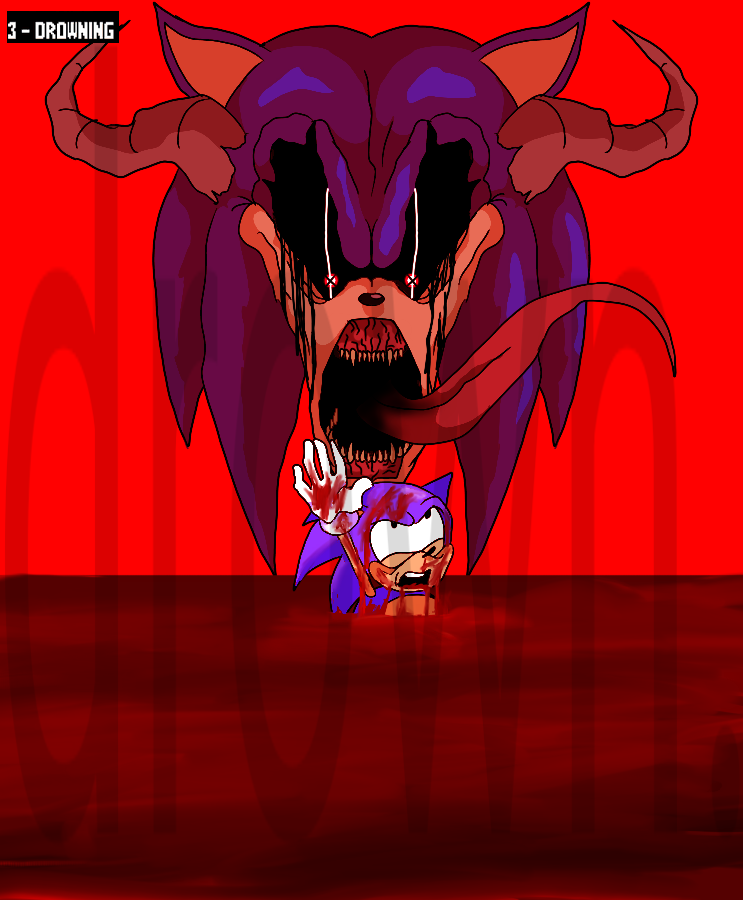 AnimorOffical's tweet photo. "You're not fun to play with, Kingsley." Day 3: Drowning

#exetober #ExanityExtremities https://t.co/mRjo2AyvoD