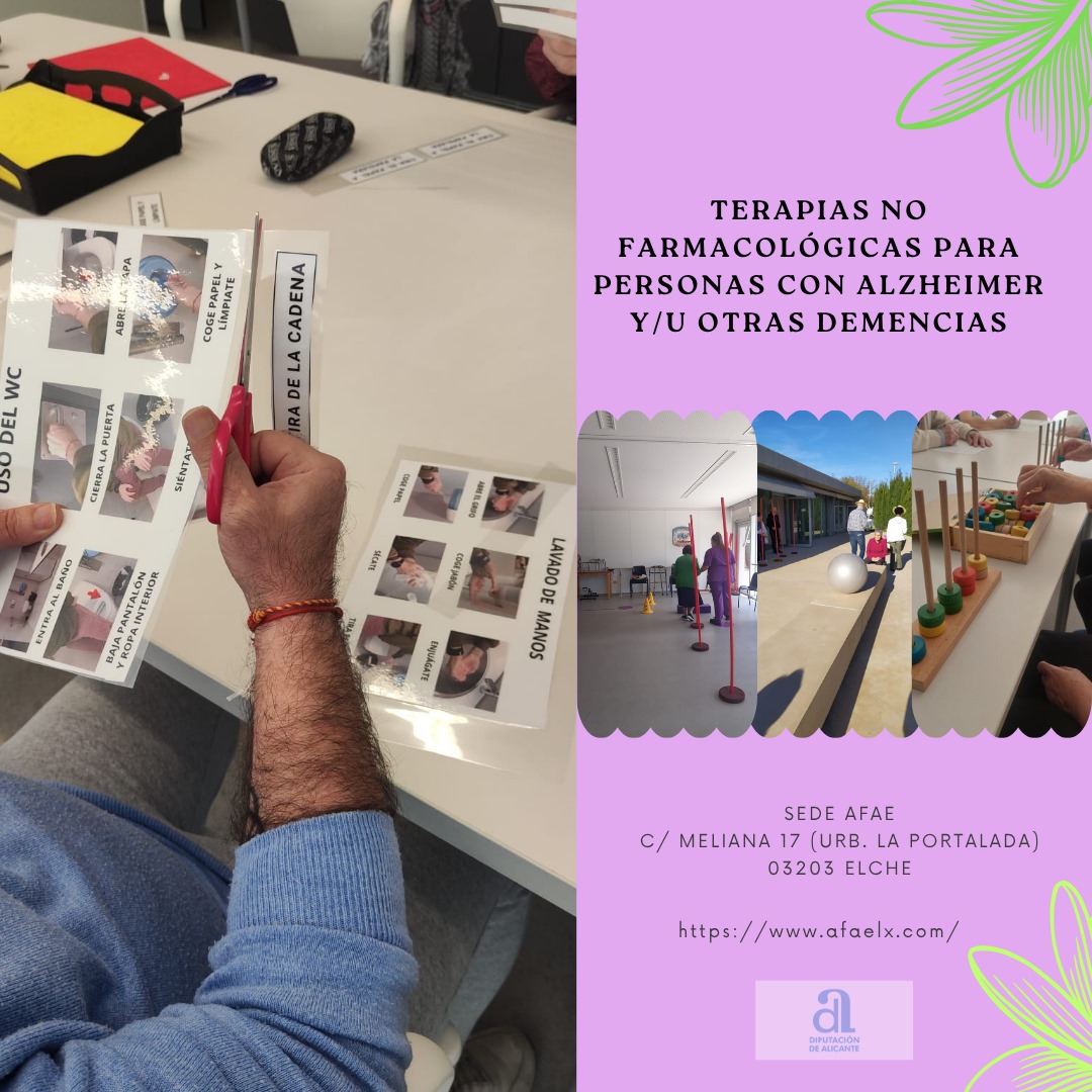 📢 Terapias No Farmacológicas.

✍🏻 La Excelentísima diputación de Alicante, desde el Departamento de Bienestar Social, ha concedido 7.247,91€ programa de TNF al amparo de la C. entidades privadas SFL, programas a favor de la inclusión social para el sostenimiento de ser..,  2025