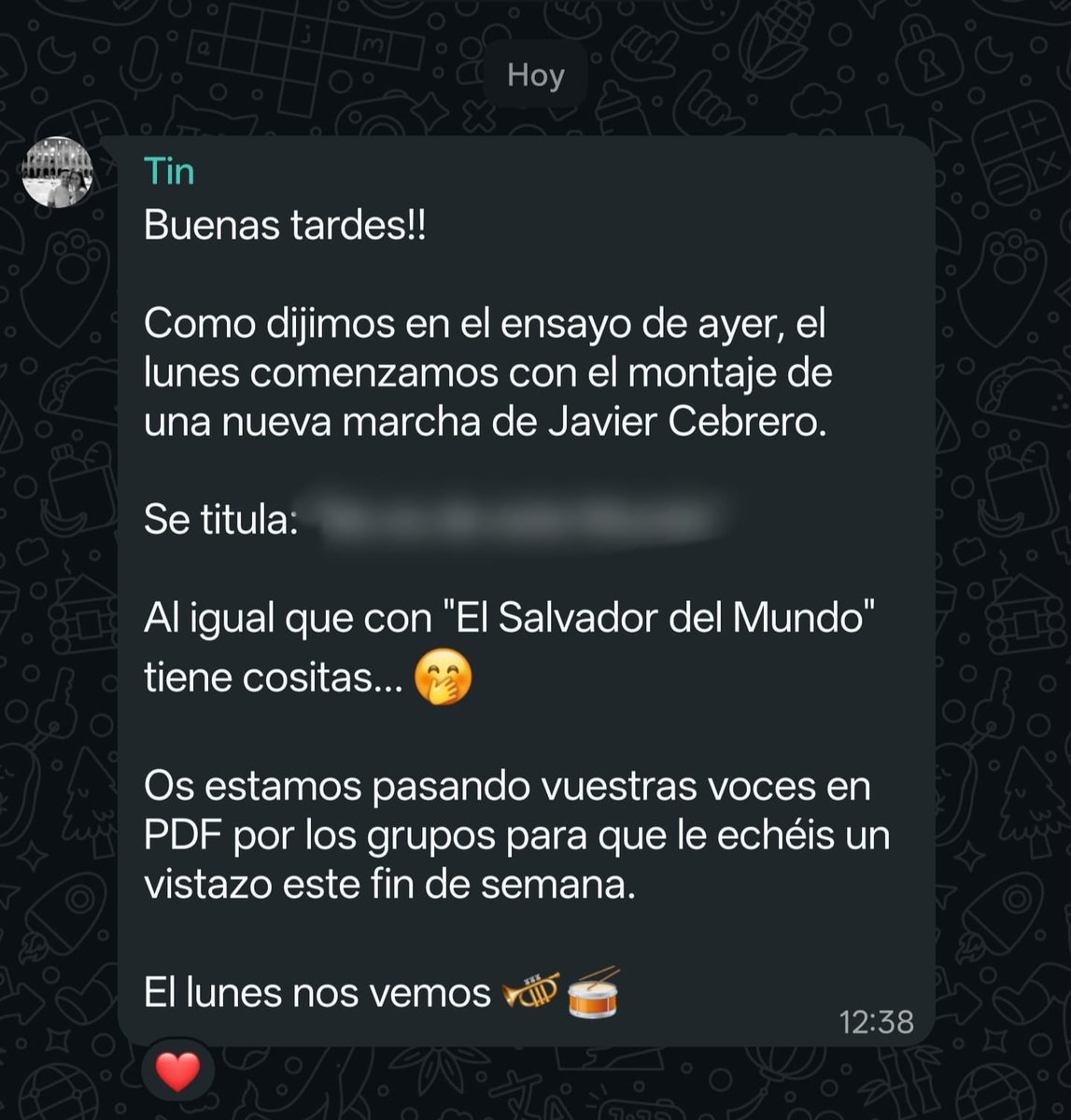 amlagrimas's tweet image. Parece que se vienen cositas @JaviCebrero 👀