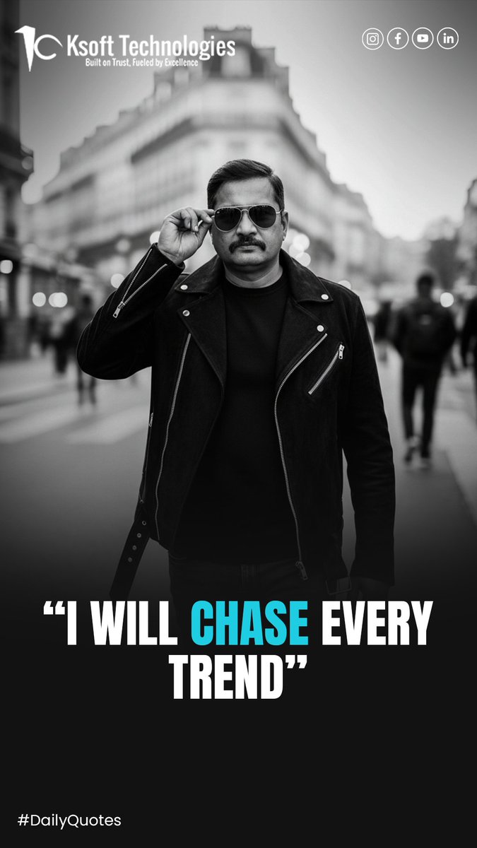 Krishna28532144's tweet image. In business, hesitation is the real risk.
Move first, think smart, and let speed be your advantage. Because certainty rarely comes—momentum always wins. #MoveFast #BusinessGrowth #EntrepreneurMindset #SpeedMatters #RiskSmart #LeadershipQuotes #DailyQuotes #BoldMoves