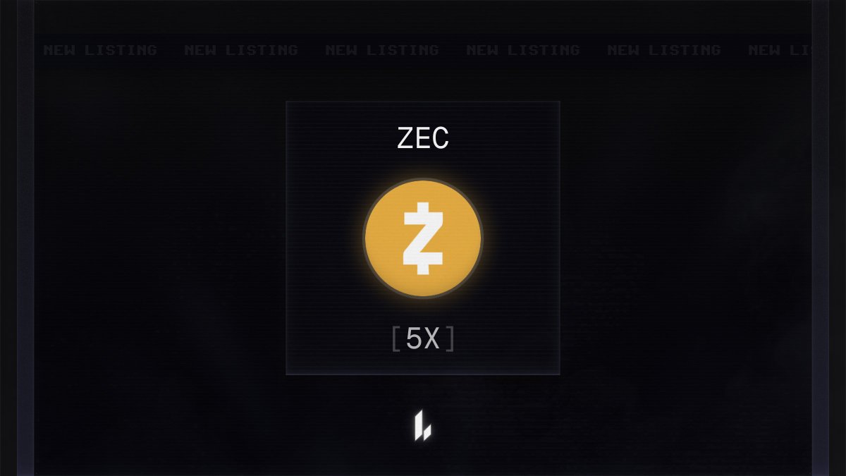 Lighter_xyz's tweet image. New Listing!
You can now trade $ZEC with up to 5x leverage.