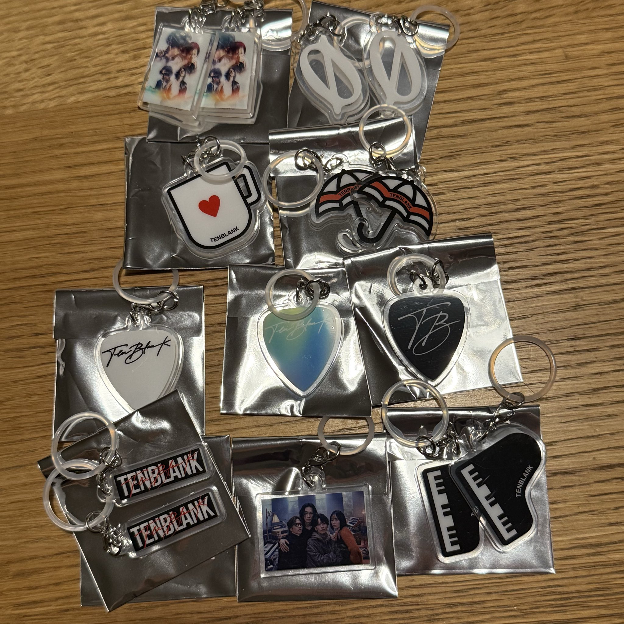 TENBLANK FAN MEETING ランダムCHARM 全10種 コンプ