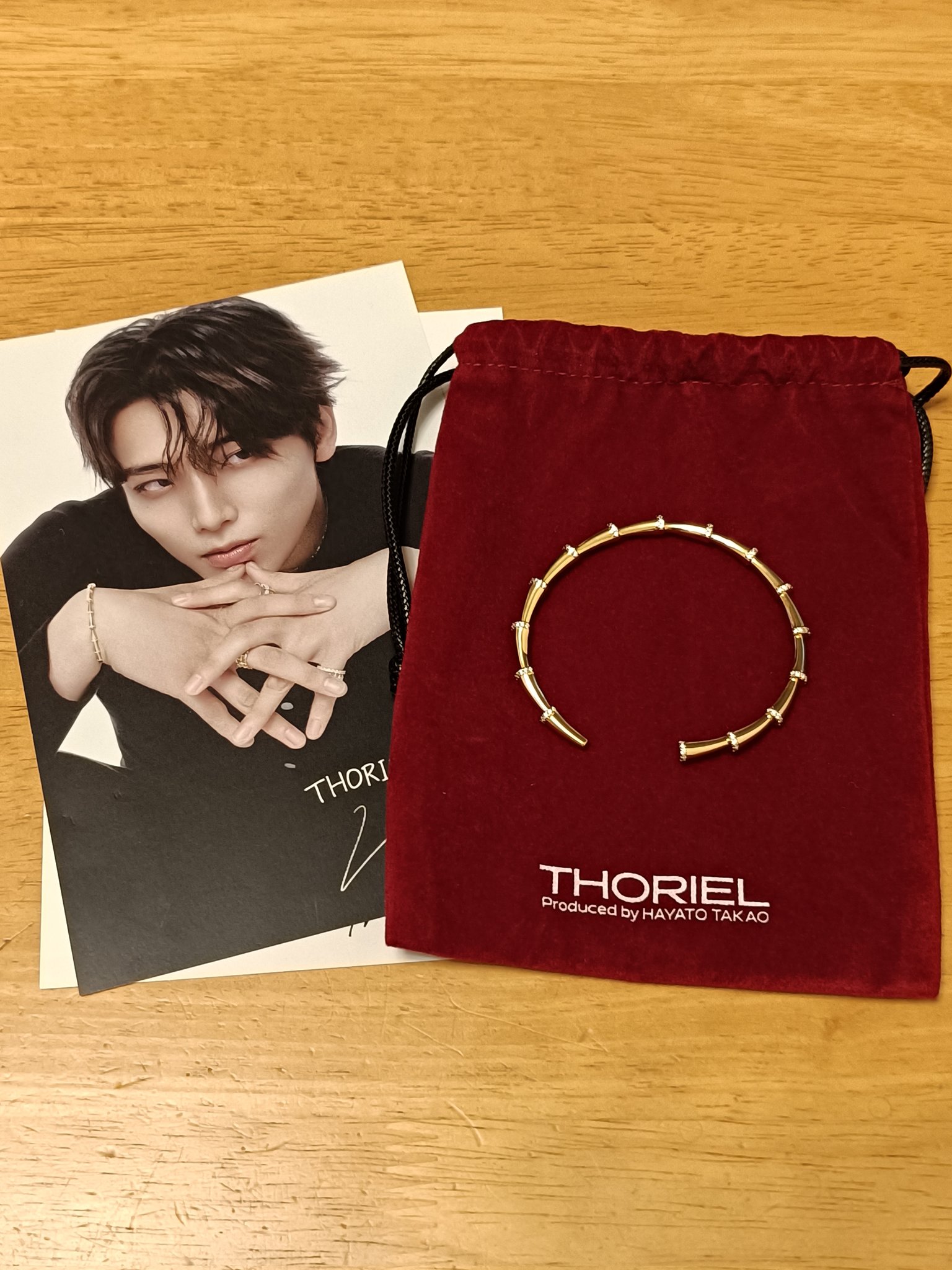 THORIEL 高尾颯斗プロデュース ブレスレット THORIEL 高尾颯斗プロデュース ブレスレット 高尾颯斗初