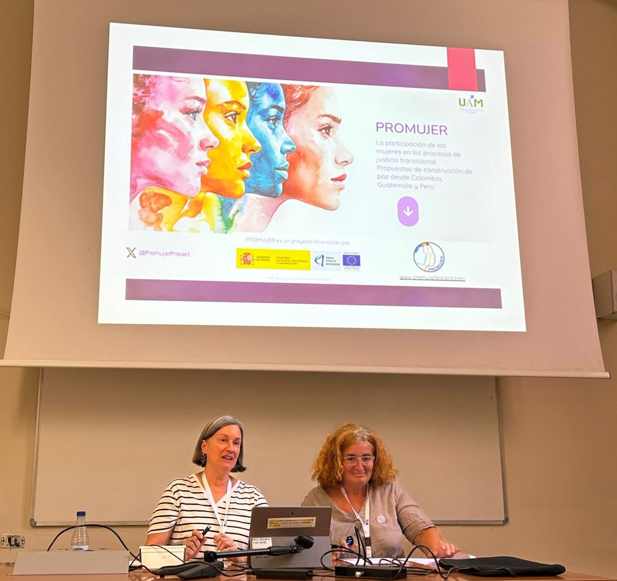 Arantxa Elizondo y Eva Martínez, investigadoras PROMUJER, han participado en la 11th International Conference on Social Science Methodology (Italia) 

#Perú #Guatemala #Colombia #mujeres #igualdad 

promujerproject.com/conferencias-i…