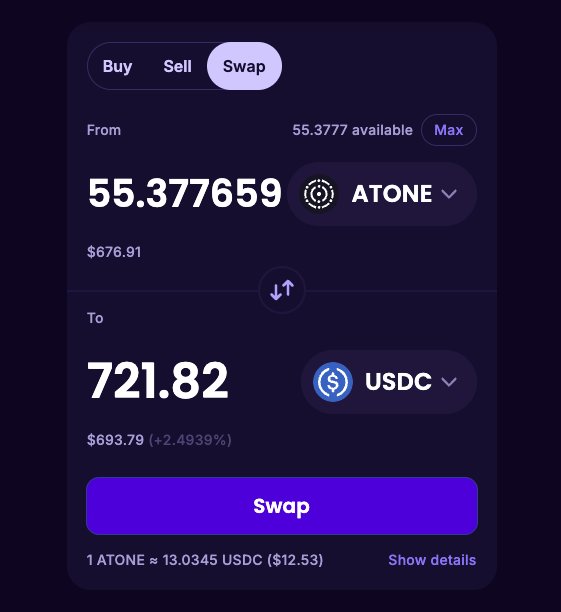 VIP8888883's tweet image. 【检查你的 Cosmos 钱包：你可能会有几百美元的惊喜！ ！！🪂】

如果你在 2023 年质押过 ATOM，你可能已经收到了 ATONE 空投。当时 ATONE 的收益微乎其微，但现在却如潮水般涌来，许多人已经获得了超过 700 美元的奖励。

确切的数额各不相同，但大多数似乎都在这个范围内。

✅检查此处：…