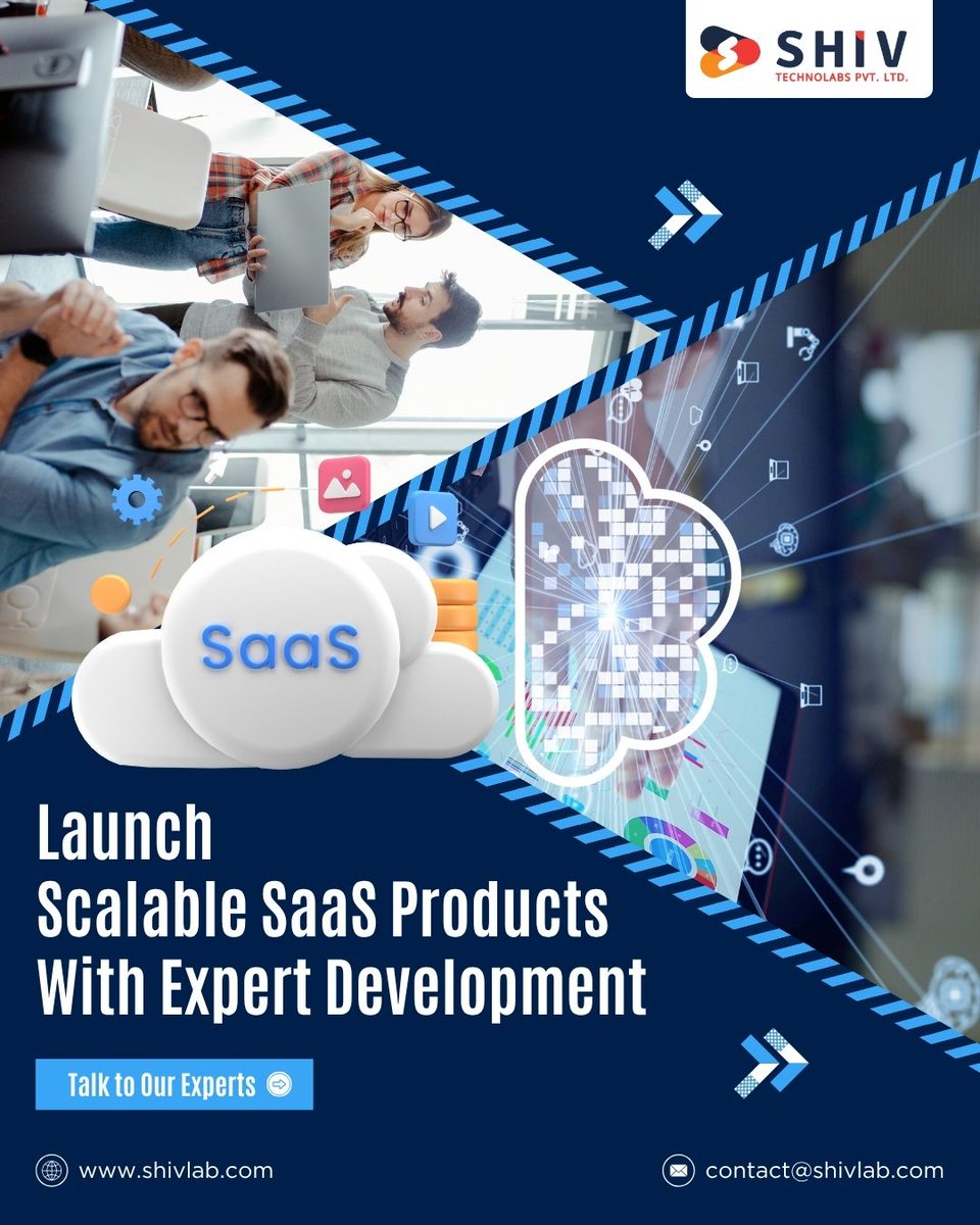 Shiv_Technolabs's tweet image. 🚀 𝗟𝗮𝘂𝗻𝗰𝗵 𝗦𝗰𝗮𝗹𝗮𝗯𝗹𝗲 𝗦𝗮𝗮𝗦 𝗣𝗿𝗼𝗱𝘂𝗰𝘁𝘀 𝗪𝗶𝘁𝗵 𝗘𝘅𝗽𝗲𝗿𝘁 𝗗𝗲𝘃𝗲𝗹𝗼𝗽𝗺𝗲𝗻𝘁
📞 Call us: +91 90167 77787
📩 Email: contact@shivlab.com
🌐 Learn more: shivlab.com/saas-developme…
#saasdevelopment #saasproducts #shivtechnolabs #knightcoders