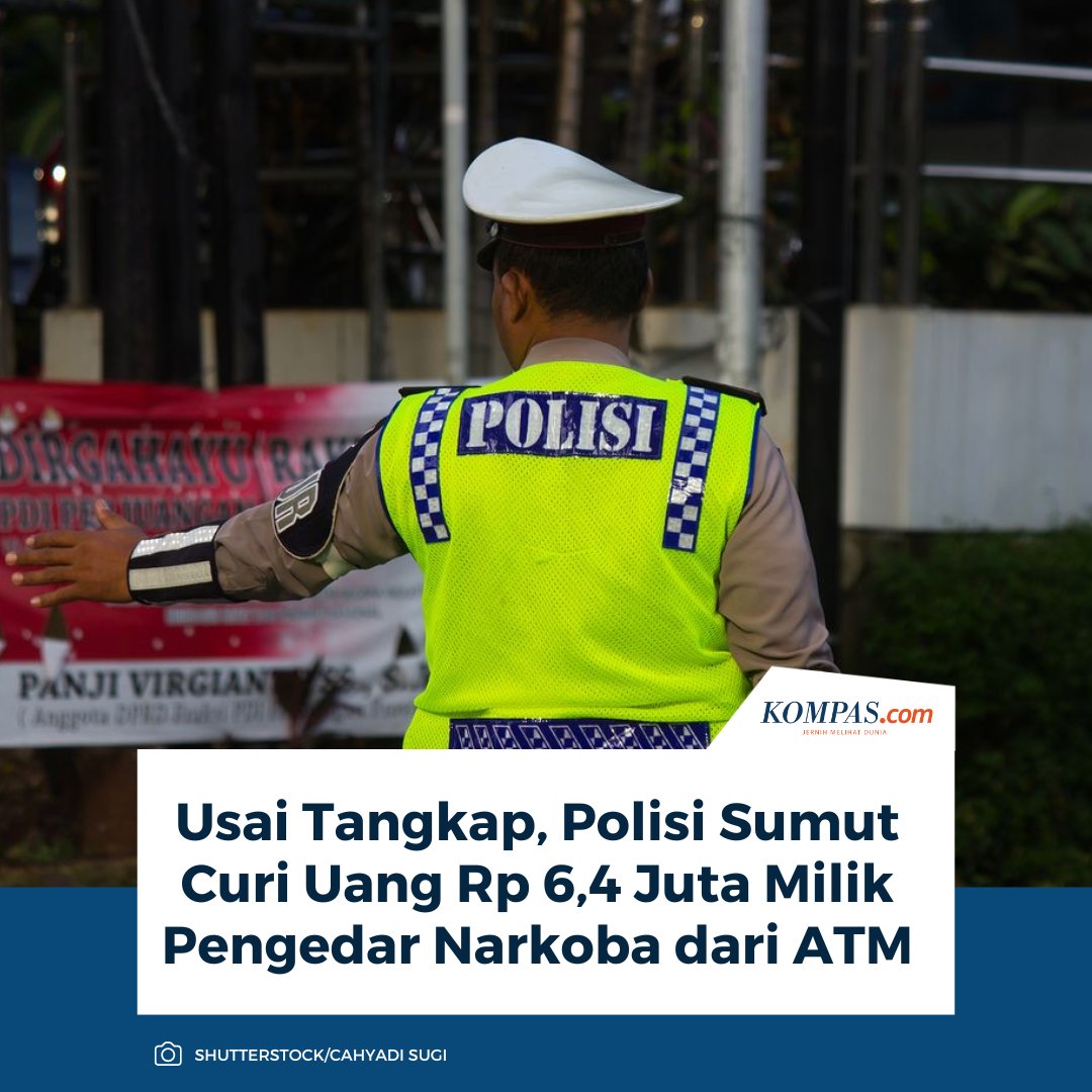 Usai Tangkap, Polisi Sumut Curi Uang Rp 6,4 Juta Milik Pengedar Narkoba dari ATM

Baca di: medan.kompas.com/read/2025/10/0…