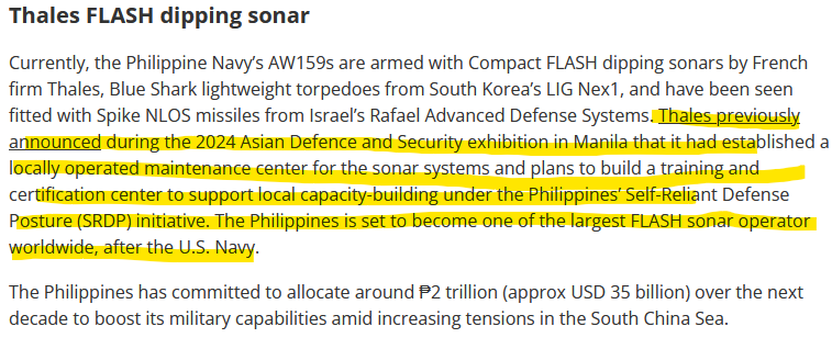 Talon_Haribon's tweet image. Interesting tidbit from the report.. 

More defense companies continue to support SRDP.
