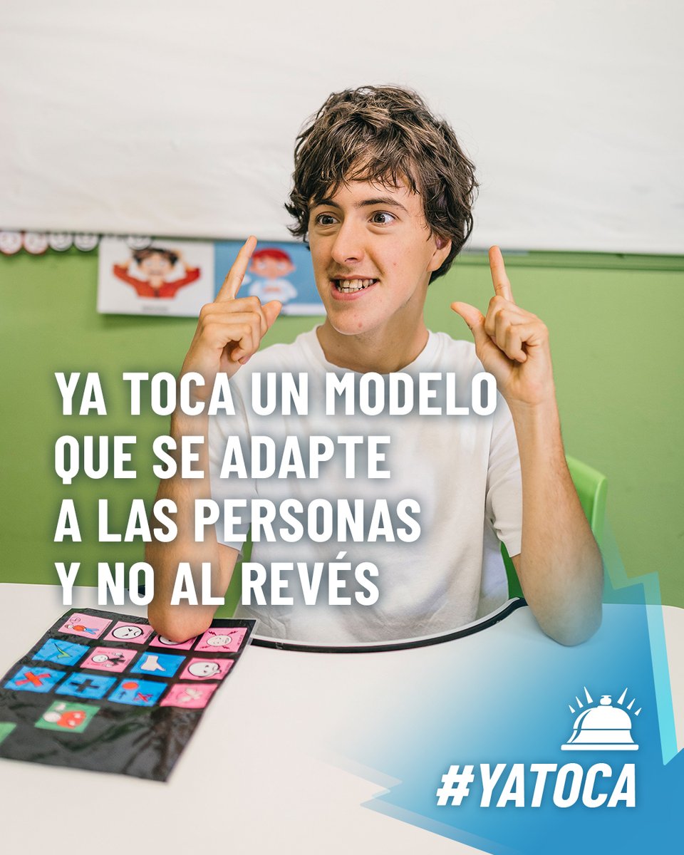 Los modelos actuales no entienden la vida con grandes necesidades de apoyo. ♿❌
Son rígidos, genéricos y dejan fuera a quienes más lo necesitamos.
👉 #YaToca un sistema flexible y realista, que se adapte a las personas y no al revés.

#DiaMundialParalisisCerebral #SomosASPACE